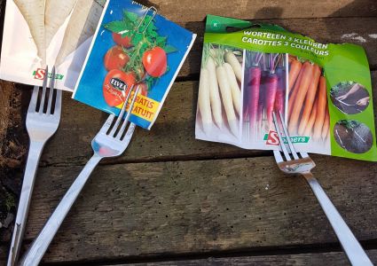 Groentetuin Van Mijn Dochtertje Naamvorken