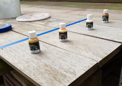 Houten Terras : inoliën