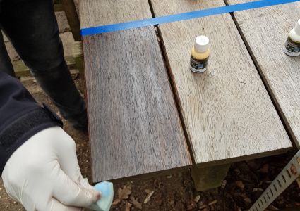 Houten Terras: inoliën