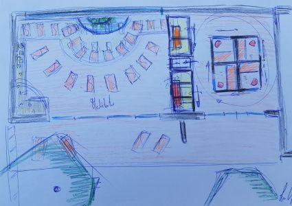 Schets Wellness Meditiatie Side Turkije