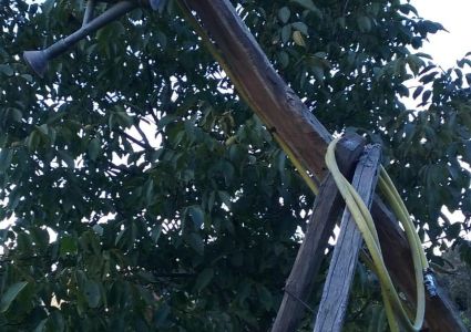 leven Tuindouche met oude gieter