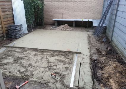 Stabilisé afgedrild en afgereid